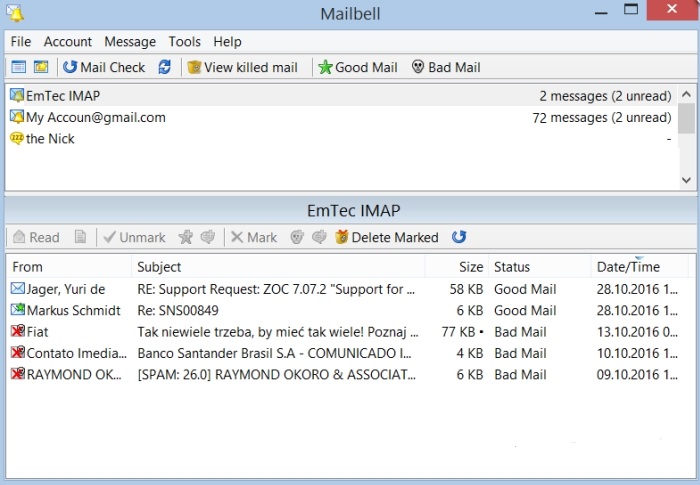 mailbell windows 10v2.62 电脑版(1)
