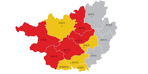 广西地图