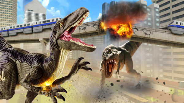 恐龙毁灭城市游戏