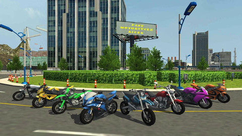城市摩托车骑手游戏