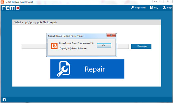 remo repair powerpoint软件