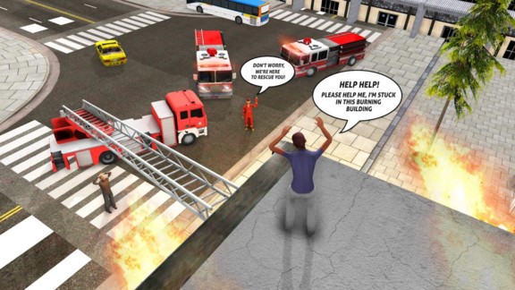 消防车城市救援模拟器游戏v1.0 安卓版(1)
