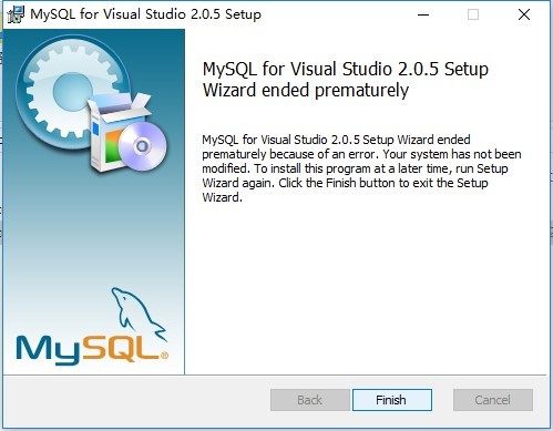 mysql for visual studio2.0.5开发版(1)