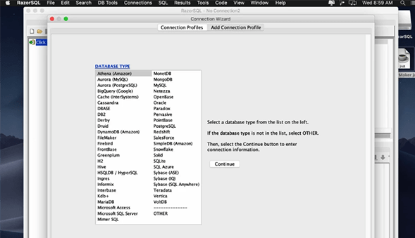 razorsql for mac电脑版v8.0.6 苹果版(1)