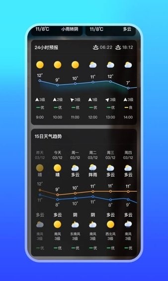 微鲤天气app(3)