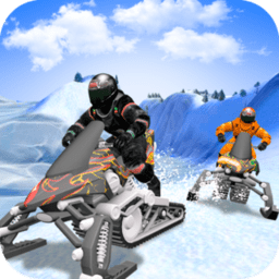 雪地摩托车赛游戏