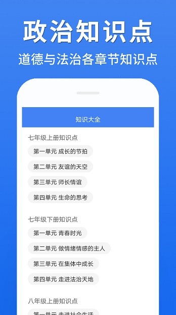 初中政治大全最新版(1)