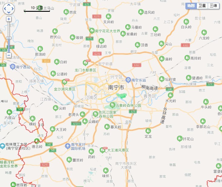南宁市地图高清版2019大图(1)