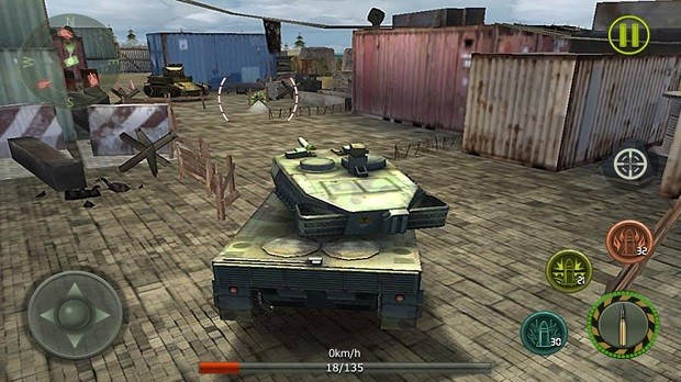 坦克冲击游戏