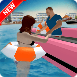 海滩救援队模拟游戏