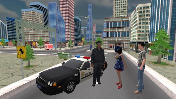 警车模拟器游戏