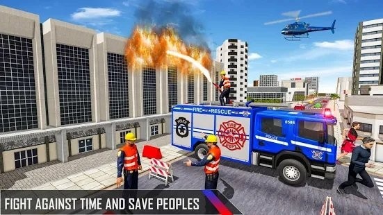 消防车救护车警车模拟器手机版v1.8 安卓版(1)