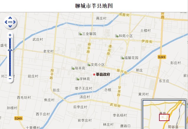 莘县地图全图高清版大图(1)
