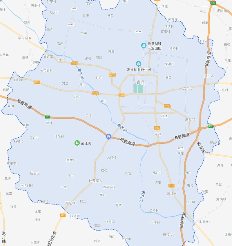 睢县地图全图高清版卫星地图(1)