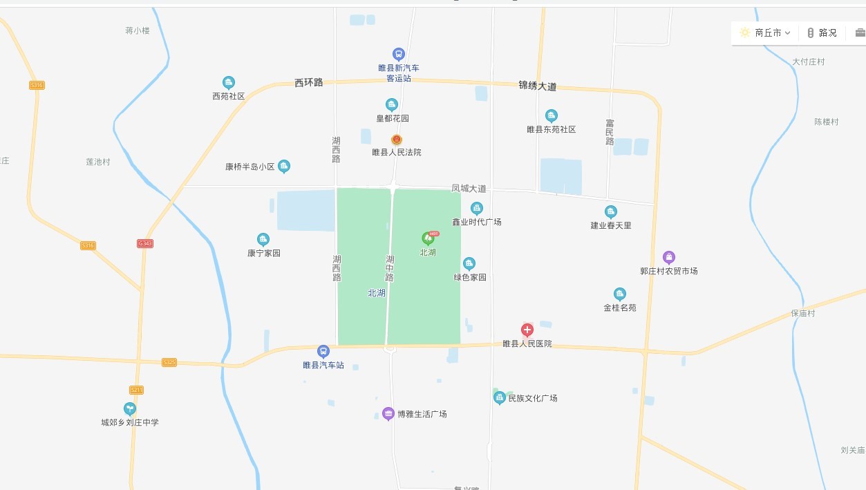 睢县地图全图高清版卫星地图(2)