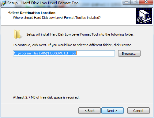hard disk low level format tool汉化版v4.40 电脑版(1)