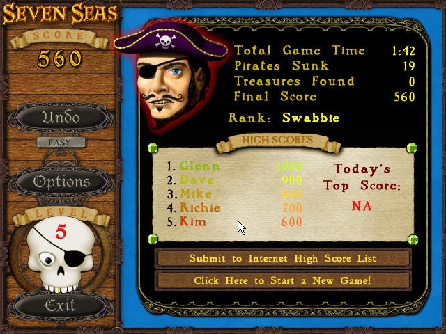 海盗船电脑游戏