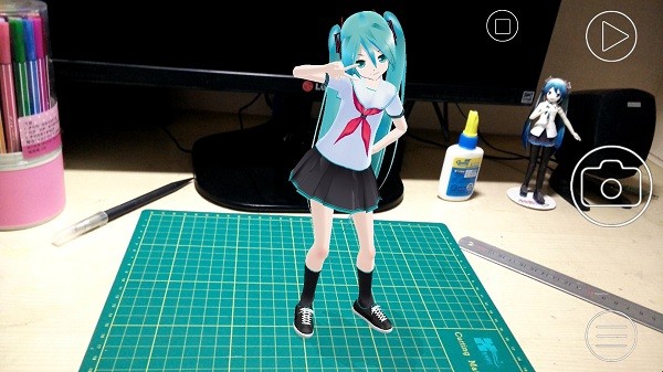 mikumikuar最新版(初音扩展现实相机)(1)