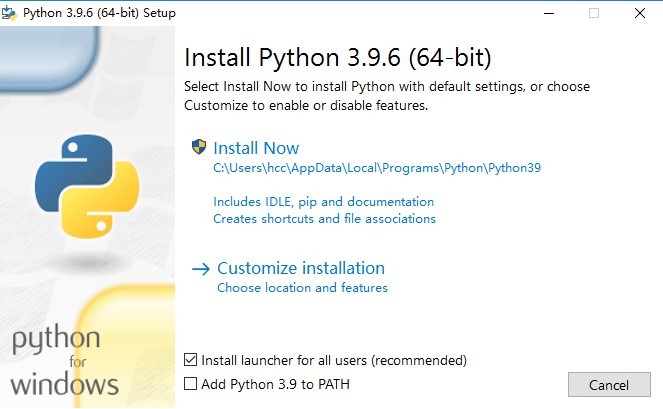 python3 多线程安装包v3.9.6 最新版64位(1)