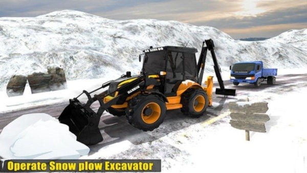 雪地挖掘机模拟器v1.0 安卓版(3)