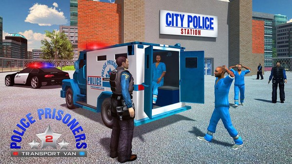 警察运输囚犯模拟器游戏