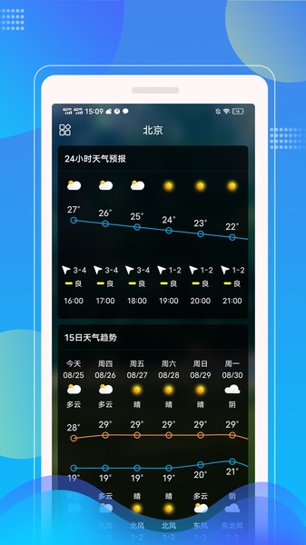 sunny天气预报软件v1.0.0 安卓版(2)