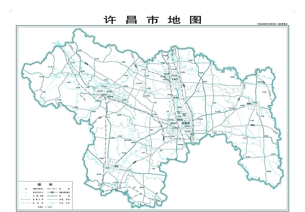 许昌地图全图高清版