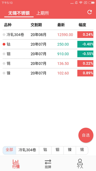 无锡不锈钢掌上行app下载