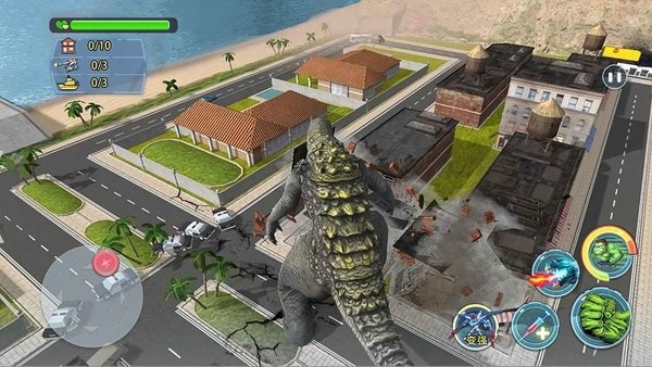 怪兽毁灭城市模拟器v1.0 安卓版(2)
