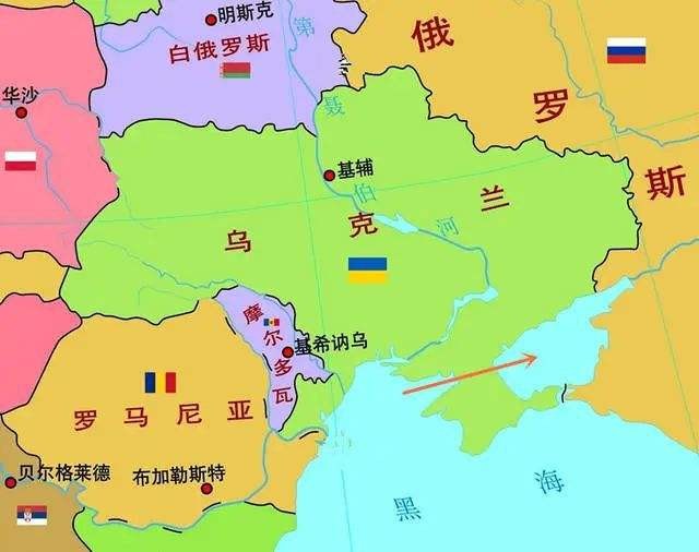 乌克兰基辅地图中文版(1)