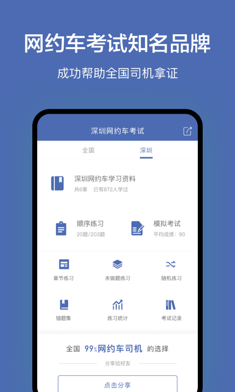 深圳网约车考试题库app(2)