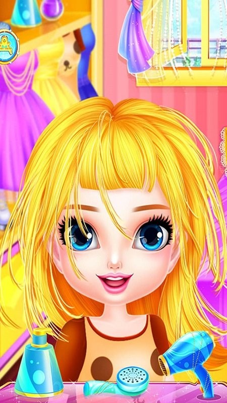 女孩时尚发型化妆游戏v2.1.12 安卓版(4)
