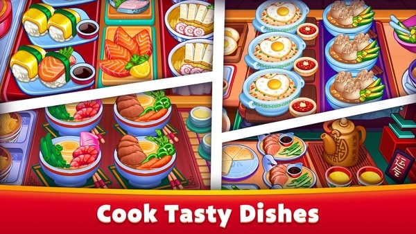 亚洲烹饪之星疯狂餐厅烹饪游戏无限金币v1.32.0 安卓版(3)