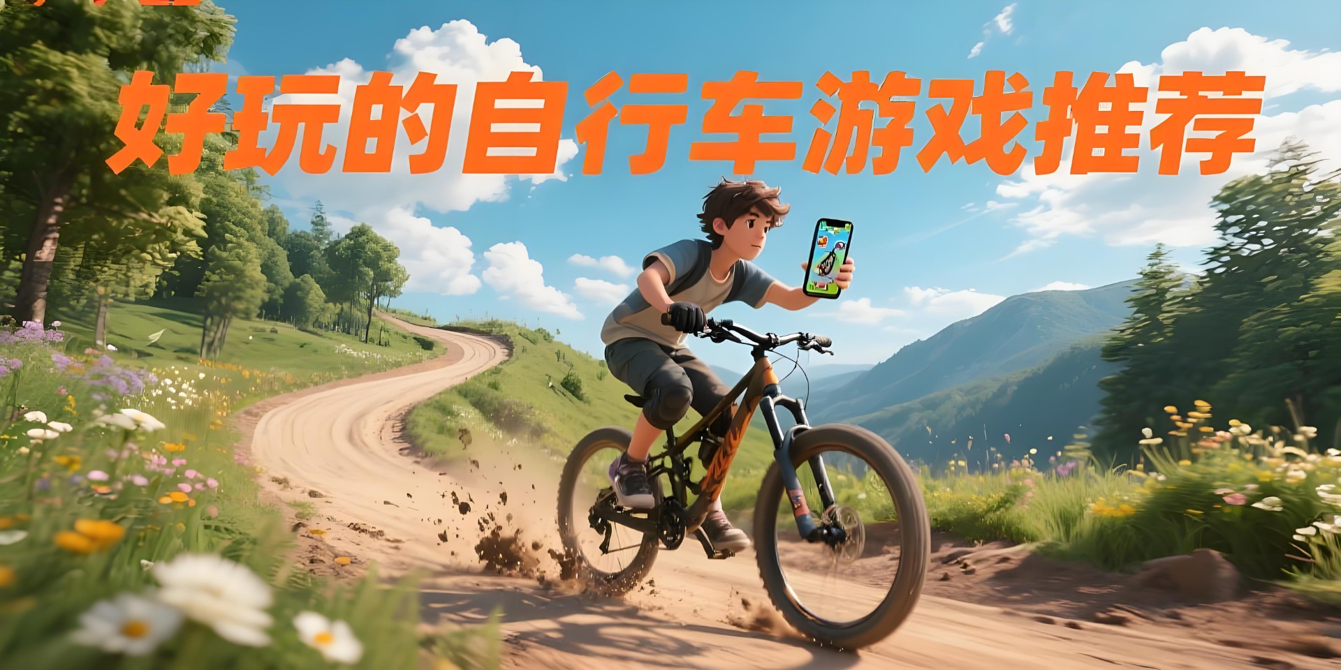 好玩的自行车游戏