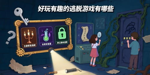 好玩有趣的逃脫游戲