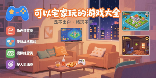 可以宅家玩的游戏