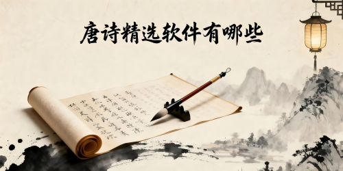 唐诗精选软件