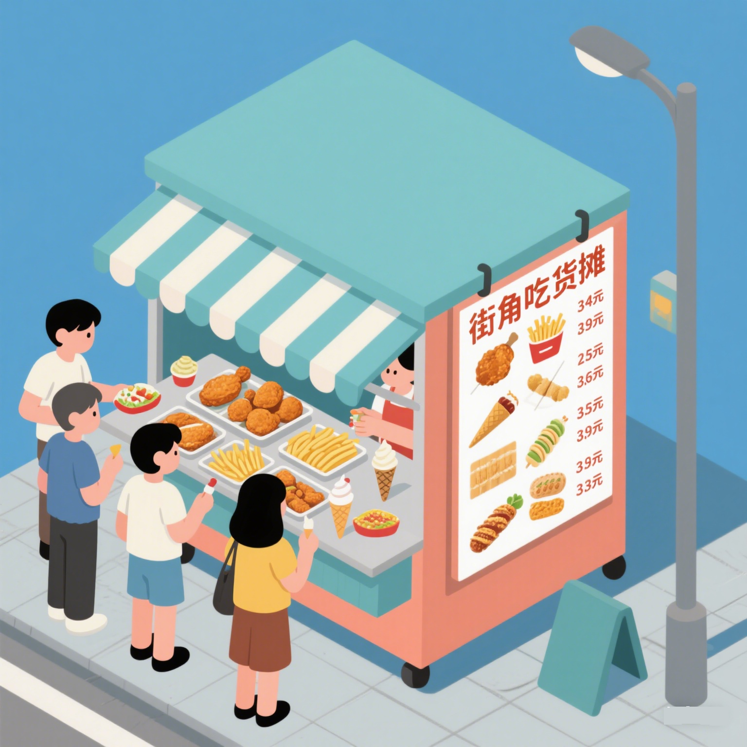 街角吃货摊 v1.0.1安卓版