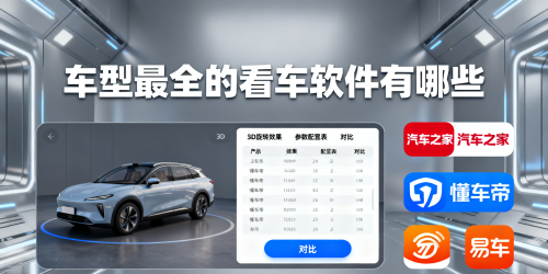 车型最全的看车软件有哪些