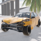 软体积驾驶汽车碰撞