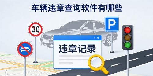 车辆违章查询软件有哪些