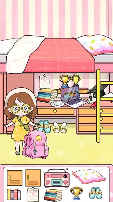 卡通安静书贴纸(1)