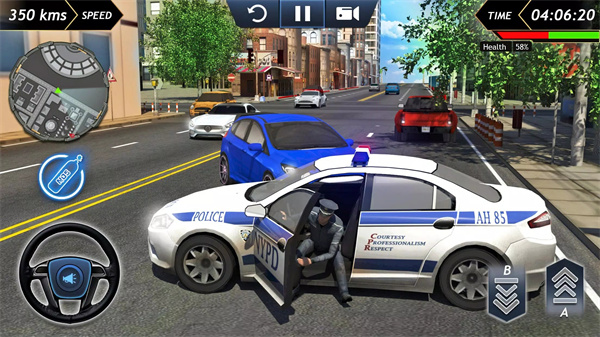 犯罪城警車模擬器(4)