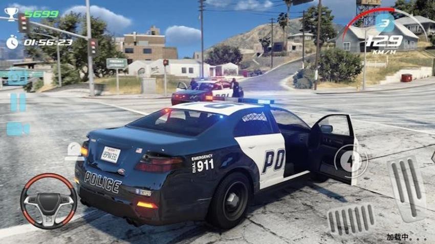 公路警車追擊(1)