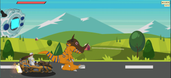 qq飛車暴龍獸(3)