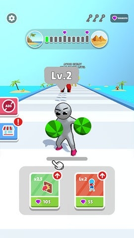 橡皮人跑酷3D(2)