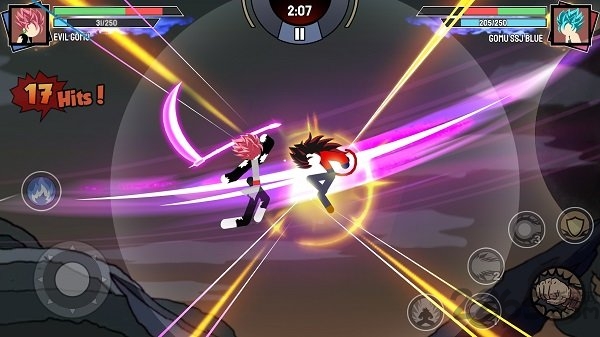 火柴人勇士超级龙影搏斗(1)