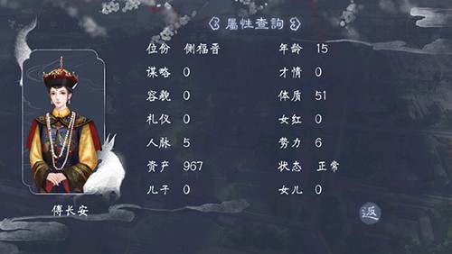 橙光福晉之路完結(2)