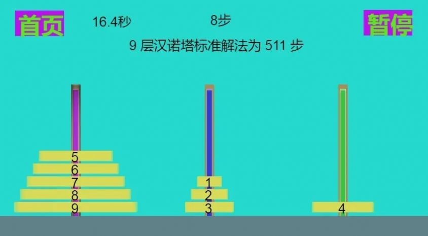 極簡漢諾塔(1)