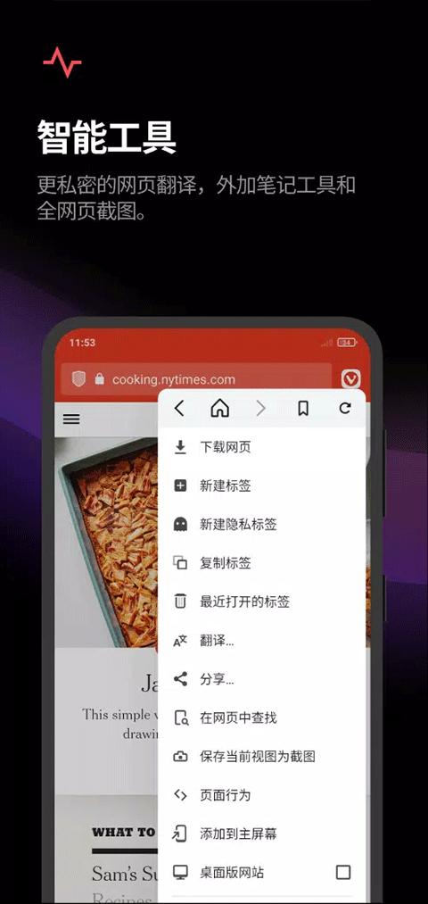 Vivaldi浏览器(2)